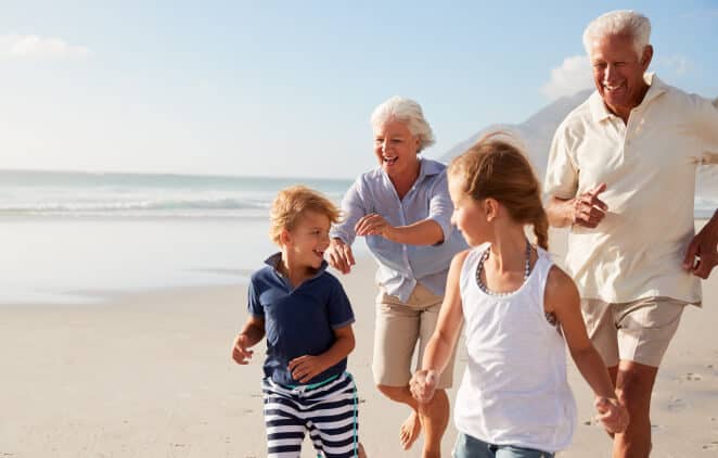 Kids and grandparents