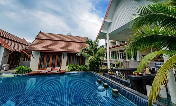 Pool area