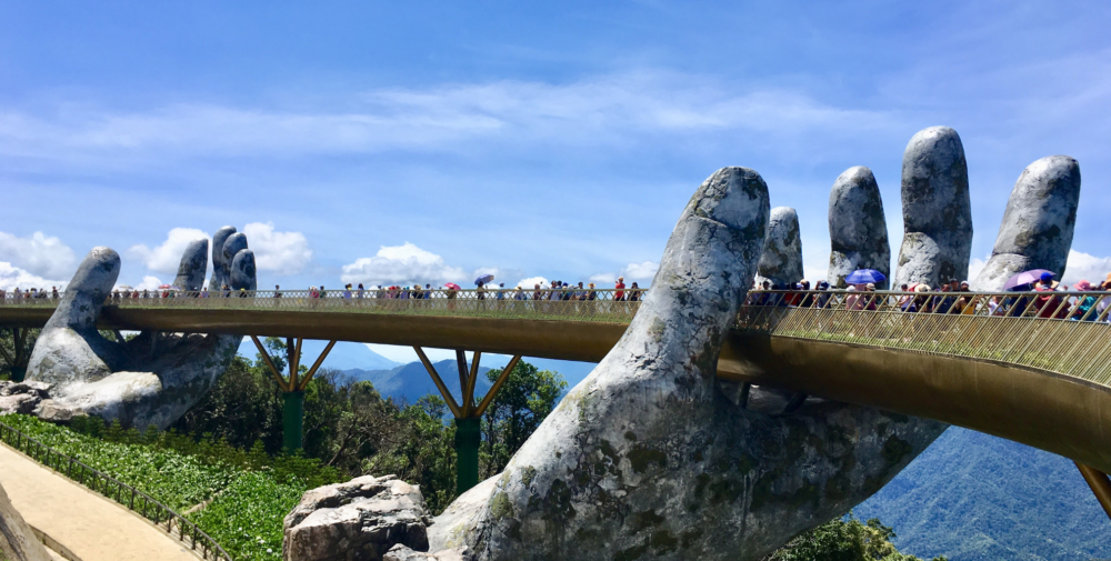 Golden Hand Bridge Vietnam