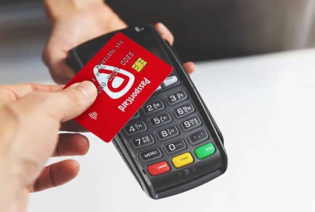 Passportcard tapping to pay